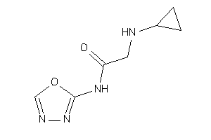 2-(cyclopropylamino)-N-(1,3,4-oxadiazol-2-yl)acetamide