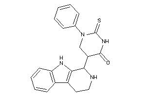 1-phenyl-5-(2,3,4,9-tetrahydro-1H-$b-carbolin-1-yl)-2-thioxo-hexahydropyrimidin-4-one