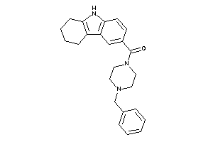 (4-benzylpiperazino)-(6,7,8,9-tetrahydro-5H-carbazol-3-yl)methanone