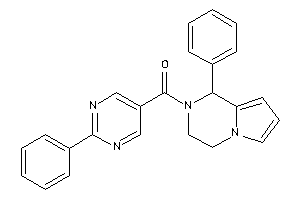 (1-phenyl-3,4-dihydro-1H-pyrrolo[1,2-a]pyrazin-2-yl)-(2-phenylpyrimidin-5-yl)methanone