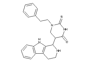 Image of 1-phenethyl-5-(2,3,4,9-tetrahydro-1H-$b-carbolin-1-yl)-2-thioxo-hexahydropyrimidin-4-one