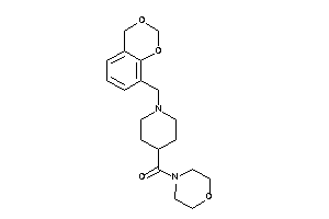 [1-(4H-1,3-benzodioxin-8-ylmethyl)-4-piperidyl]-morpholino-methanone