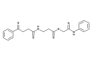 3-[(4-keto-4-phenyl-butanoyl)amino]propionic Acid (2-anilino-2-keto-ethyl) Ester