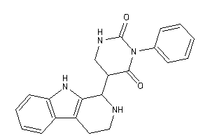 3-phenyl-5-(2,3,4,9-tetrahydro-1H-$b-carbolin-1-yl)-5,6-dihydrouracil