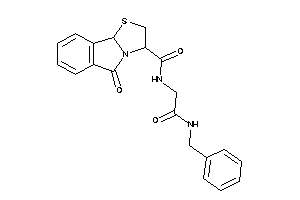 N-[2-(benzylamino)-2-keto-ethyl]-5-keto-3,9b-dihydro-2H-thiazolo[2,3-a]isoindole-3-carboxamide
