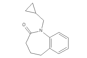 Image of 1-(cyclopropylmethyl)-4,5-dihydro-3H-1-benzazepin-2-one