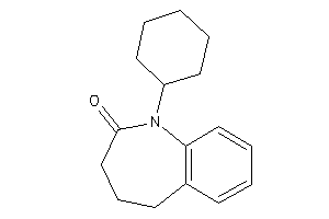 Image of 1-cyclohexyl-4,5-dihydro-3H-1-benzazepin-2-one