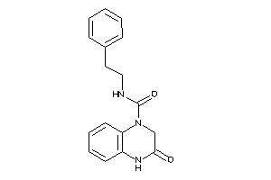 3-keto-N-phenethyl-2,4-dihydroquinoxaline-1-carboxamide