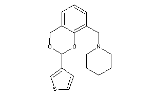 1-[[2-(3-thienyl)-4H-1,3-benzodioxin-8-yl]methyl]piperidine