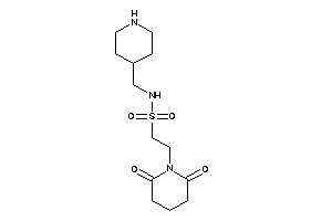 2-glutarimido-N-(4-piperidylmethyl)ethanesulfonamide