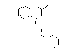 4-(2-piperidinoethylamino)-3,4-dihydrocarbostyril