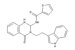 N-[3-[2-(1H-indol-3-yl)ethyl]-4-keto-1,2-dihydroquinazolin-2-yl]thiophene-2-carboxamide