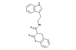 N-[2-(1H-indol-3-yl)ethyl]-2-keto-chroman-3-carboxamide