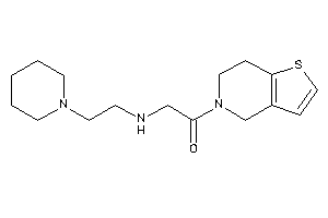 1-(6,7-dihydro-4H-thieno[3,2-c]pyridin-5-yl)-2-(2-piperidinoethylamino)ethanone