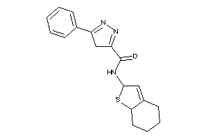 N-(2,4,5,6,7,7a-hexahydrobenzothiophen-2-yl)-5-phenyl-4H-pyrazole-3-carboxamide