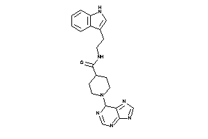 N-[2-(1H-indol-3-yl)ethyl]-1-(6H-purin-6-yl)isonipecotamide