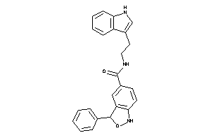 Image of N-[2-(1H-indol-3-yl)ethyl]-3-phenyl-1,3-dihydroanthranil-5-carboxamide