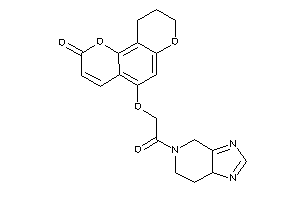 5-[2-(4,6,7,7a-tetrahydroimidazo[4,5-c]pyridin-5-yl)-2-keto-ethoxy]-9,10-dihydro-8H-pyrano[2,3-h]chromen-2-one