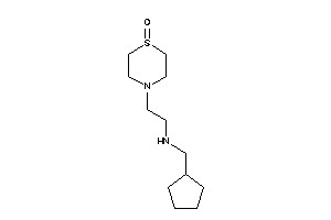 Image of Cyclopentylmethyl-[2-(1-keto-1,4-thiazinan-4-yl)ethyl]amine