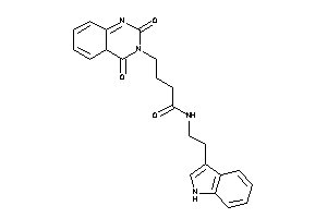 4-(2,4-diketo-4aH-quinazolin-3-yl)-N-[2-(1H-indol-3-yl)ethyl]butyramide