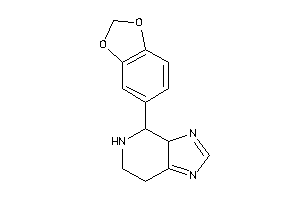 Image of 4-(1,3-benzodioxol-5-yl)-4,5,6,7-tetrahydro-3aH-imidazo[4,5-c]pyridine