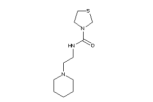 N-(2-piperidinoethyl)thiazolidine-3-carboxamide