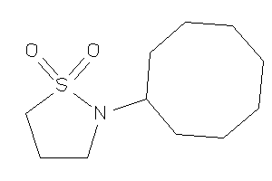 2-cyclooctyl-1,2-thiazolidine 1,1-dioxide