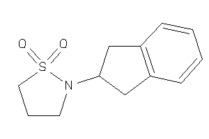 2-indan-2-yl-1,2-thiazolidine 1,1-dioxide
