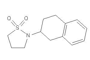 2-tetralin-2-yl-1,2-thiazolidine 1,1-dioxide
