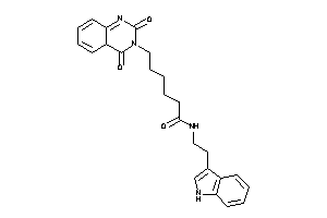 6-(2,4-diketo-4aH-quinazolin-3-yl)-N-[2-(1H-indol-3-yl)ethyl]hexanamide