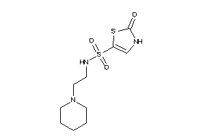 2-keto-N-(2-piperidinoethyl)-4-thiazoline-5-sulfonamide