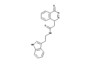 N-[2-(1H-indol-3-yl)ethyl]-2-(4-keto-1H-phthalazin-1-yl)acetamide