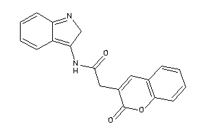 N-(2H-indol-3-yl)-2-(2-ketochromen-3-yl)acetamide