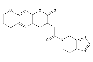 3-[2-(4,6,7,7a-tetrahydroimidazo[4,5-c]pyridin-5-yl)-2-keto-ethyl]-4,6,7,8-tetrahydro-3H-pyrano[3,2-g]chromen-2-one