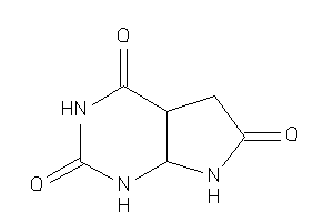 4a,5,7,7a-tetrahydro-1H-pyrrolo[2,3-d]pyrimidine-2,4,6-trione