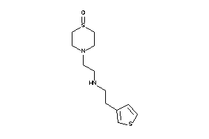 Image of 2-(1-keto-1,4-thiazinan-4-yl)ethyl-[2-(3-thienyl)ethyl]amine