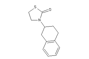 Image of 3-tetralin-2-ylthiazolidin-2-one