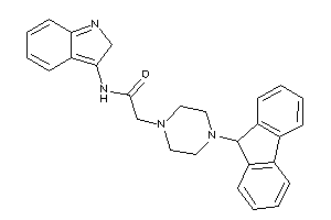 2-[4-(9H-fluoren-9-yl)piperazino]-N-(2H-indol-3-yl)acetamide