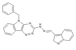 (5-benzyl-[1,2,4]triazino[5,6-b]indol-3-yl)-(2H-indol-3-ylmethyleneamino)amine