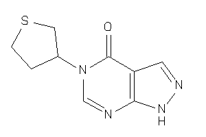 5-tetrahydrothiophen-3-yl-1H-pyrazolo[3,4-d]pyrimidin-4-one