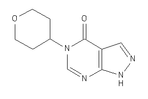 5-tetrahydropyran-4-yl-1H-pyrazolo[3,4-d]pyrimidin-4-one