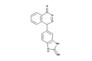 Image of 4-(2-imino-1,3-dihydrobenzimidazol-5-yl)-4H-phthalazin-1-one