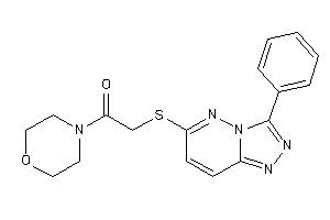 1-morpholino-2-[(3-phenyl-[1,2,4]triazolo[3,4-f]pyridazin-6-yl)thio]ethanone