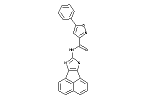 Image of N-acenaphtho[1,2-d]thiazol-8-yl-5-phenyl-isoxazole-3-carboxamide