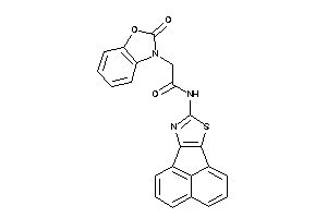 Image of N-acenaphtho[1,2-d]thiazol-8-yl-2-(2-keto-1,3-benzoxazol-3-yl)acetamide