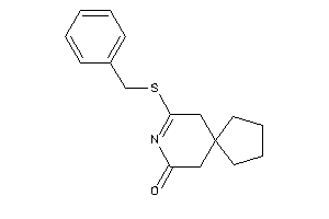 9-(benzylthio)-8-azaspiro[4.5]dec-8-en-7-one