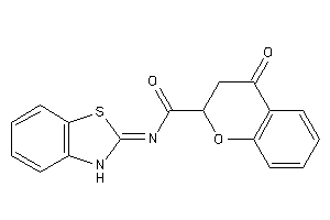 N-(3H-1,3-benzothiazol-2-ylidene)-4-keto-chroman-2-carboxamide