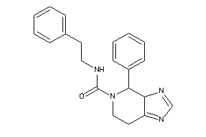 N-phenethyl-4-phenyl-3a,4,6,7-tetrahydroimidazo[4,5-c]pyridine-5-carboxamide