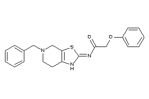 N-(5-benzyl-1,4,6,7-tetrahydrothiazolo[5,4-c]pyridin-2-ylidene)-2-phenoxy-acetamide