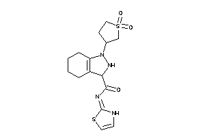 1-(1,1-diketothiolan-3-yl)-N-(4-thiazolin-2-ylidene)-2,3,4,5,6,7-hexahydroindazole-3-carboxamide